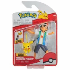 Pokemon Ash & Pikachu Battle Feature Figurine