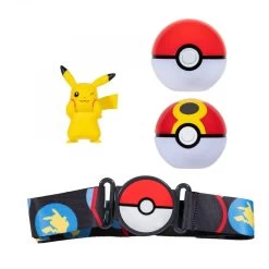 Pokemon Pikachu Clip 'N' Go Poke Ball Belt Playset -Toy Sale Shop BIG00012PIKACHU1 1