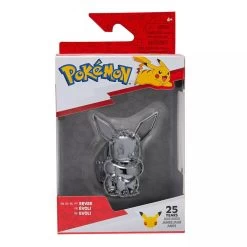 Pokemon Select Eevee Battle Figurine 25th Anniversary Silver -Toy Sale Shop BIG00034EEVEE 2