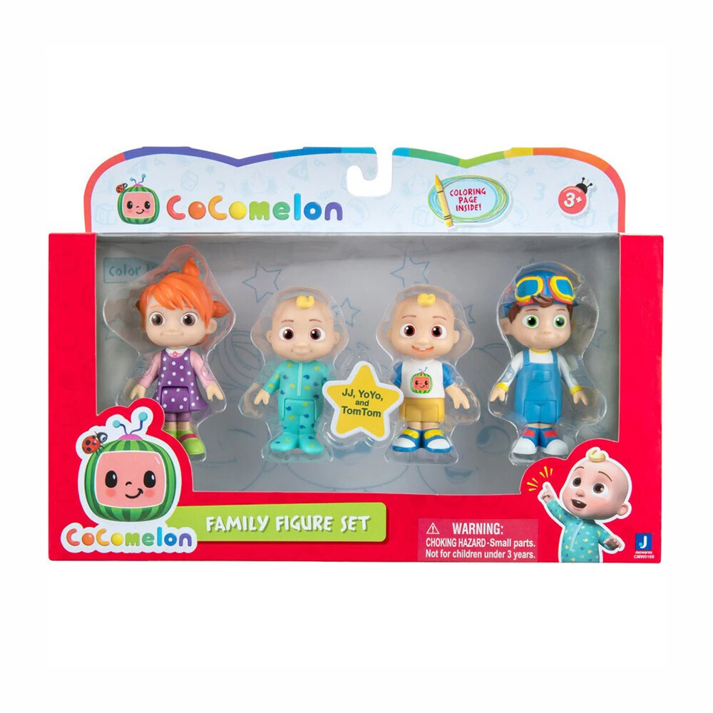 CoComelon Family Figure Set 4 Pack 3 CoComelon Family Figure Set 4 Pack