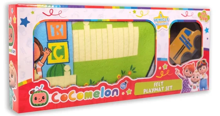 CoComelon Felt Mat Set 80cm 4 CoComelon Felt Mat Set 80cm - Image 2