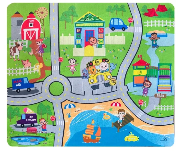 CoComelon Felt Mat Set 80cm 3 CoComelon Felt Mat Set 80cm