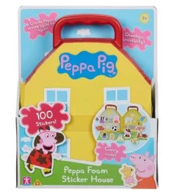 Peppa Pig Foam Sticker House Playset