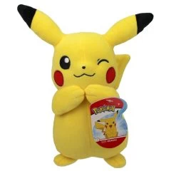 NINTENDO Pokemon Pikachu Winking Plush Toy 20cm