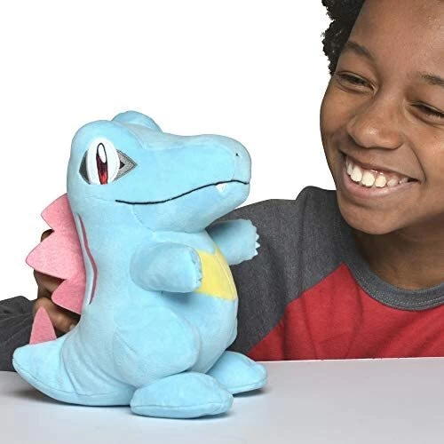 NINTENDO Pokemon Totodile Plush Toy 20cm 5 NINTENDO Pokemon Totodile Plush Toy 20cm - Image 3