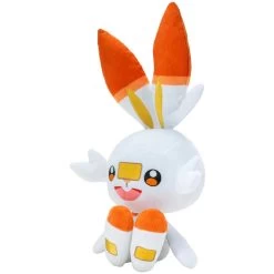 NINTENDO Pokemon Scorbunny Plush Toy 32cm White -Toy Sale Shop BIG00067SCORBUNNY 2