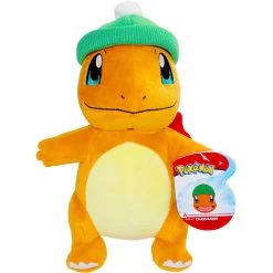 Pokemon Charmander Green Beanie Plush Toy 20cm