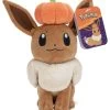 Pokemon Eevee With Pumpkin Hat Seasonal Halloween Plush Toy 20cm