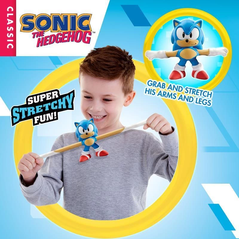 Stretch Mini Classic Sonic The Hedgehog Figure Blue 6 Stretch Mini Classic Sonic The Hedgehog Figure Blue - Image 4
