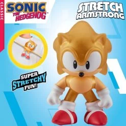 Stretch Mini Classic Gold Sonic The Hedgehog Figure 9 Stretch Mini Classic Gold Sonic The Hedgehog Figure -Toy Sale Shop BIG00164GOLD 3