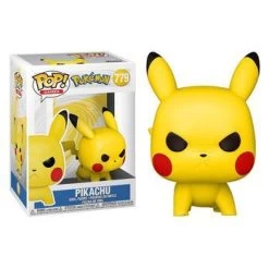 NINTENDO Funko Pop! Games Pokemon Pikachu Angry Crouching Vinyl Figure #779 -Toy Sale Shop IKO03910 2