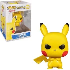 NINTENDO Funko Pop! Games Pokemon Pikachu Grumpy Vinyl Figure #598 -Toy Sale Shop IKO03912 2