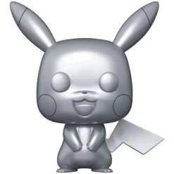 NINTENDO Funko Pop! Games Pokemon Pikachu Silver Metallic Vinyl Figure #353 -Toy Sale Shop IKO03914 1
