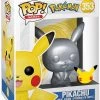 NINTENDO Funko Pop! Games Pokemon Pikachu Silver Metallic Vinyl Figure #353 -Toy Sale Shop IKO03914