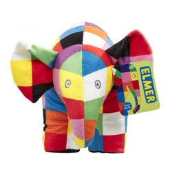 Elmer The Patchwork Elephant Plush Toy 20cm 8 Elmer The Patchwork Elephant Plush Toy 20cm -Toy Sale Shop JAS0039 2