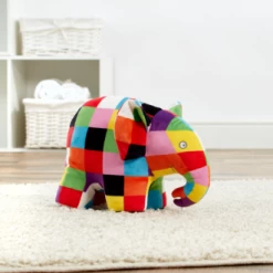 Elmer The Patchwork Elephant Plush Toy 20cm 9 Elmer The Patchwork Elephant Plush Toy 20cm -Toy Sale Shop JAS0039 3