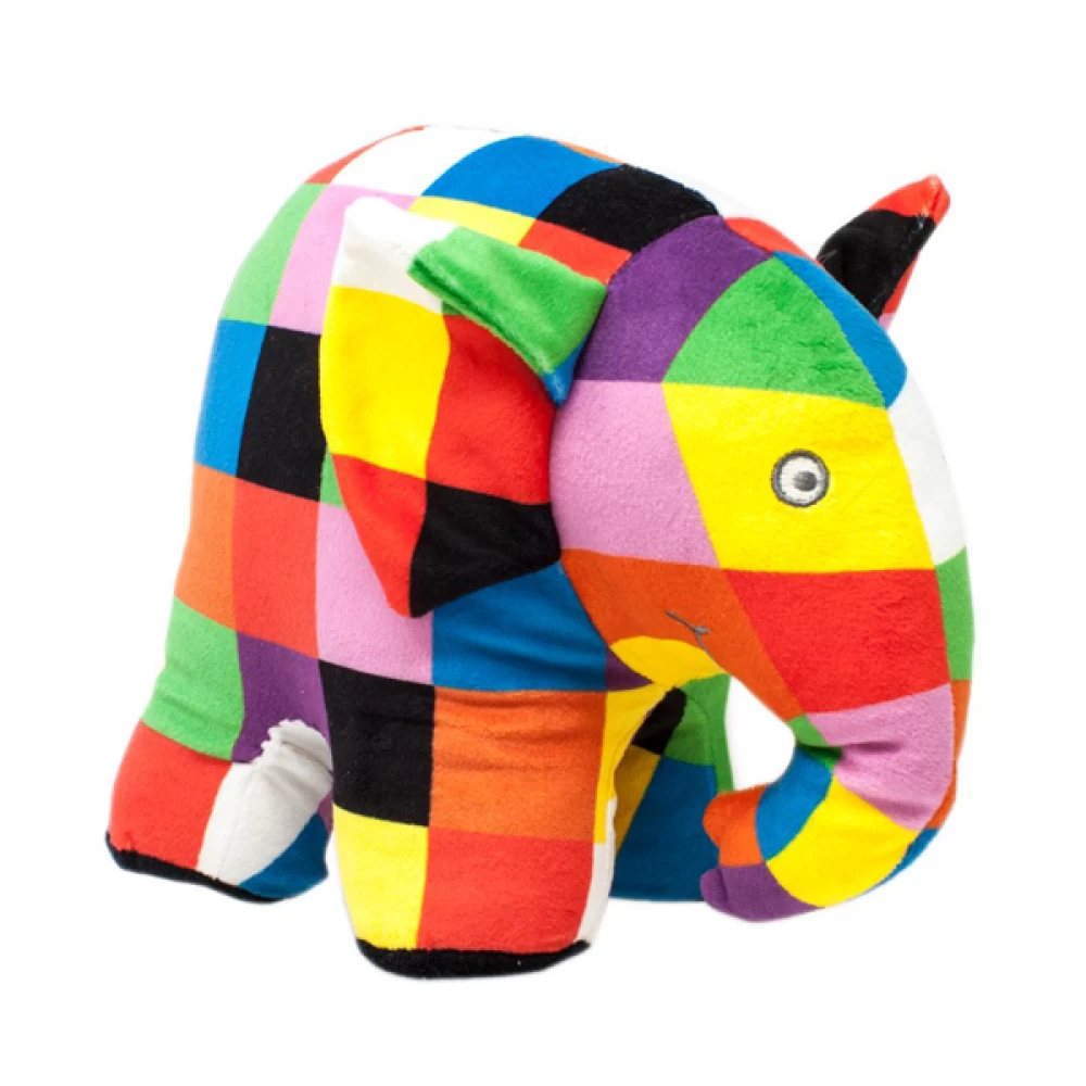 Elmer The Patchwork Elephant Plush Toy 20cm 3 Elmer The Patchwork Elephant Plush Toy 20cm
