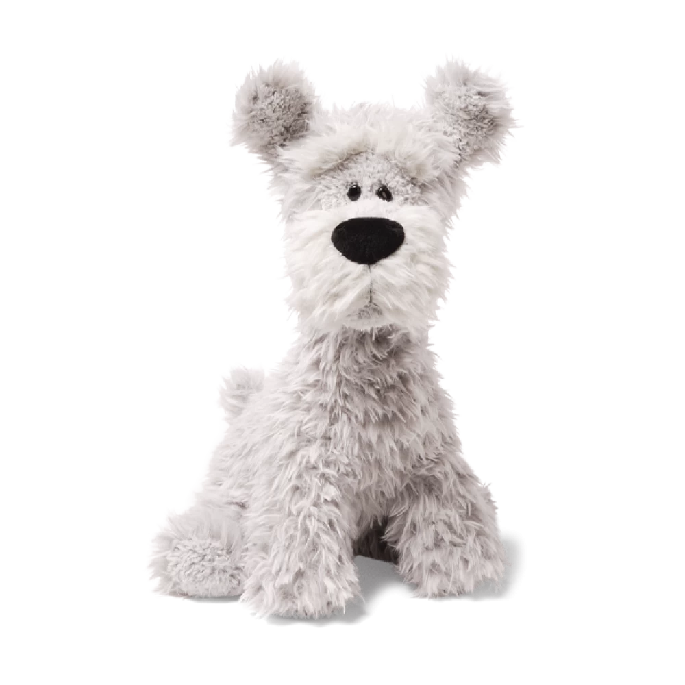 GUND Bentley Terrier Dog Plush Toy 29cm Grey 3 GUND Bentley Terrier Dog Plush Toy 29cm Grey