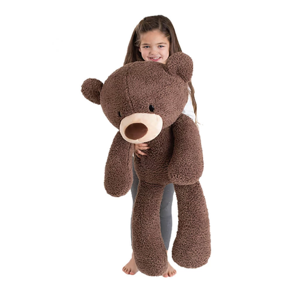 GUND Teddy Bear Fuzzy Jumbo 86cm Chocolate 4 GUND Teddy Bear Fuzzy Jumbo 86cm Chocolate - Image 2