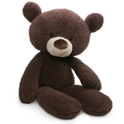 GUND Teddy Bear Fuzzy Jumbo 86cm Chocolate