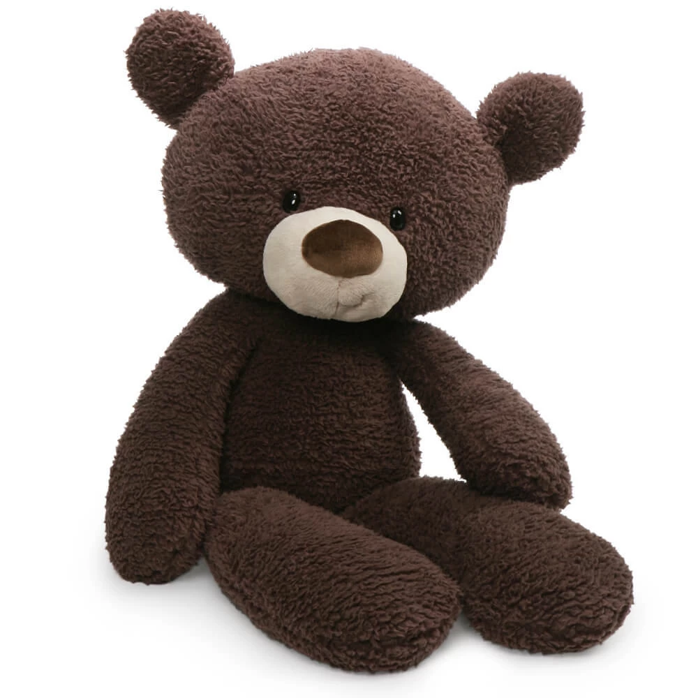 GUND Teddy Bear Fuzzy Jumbo 86cm Chocolate 3 GUND Teddy Bear Fuzzy Jumbo 86cm Chocolate