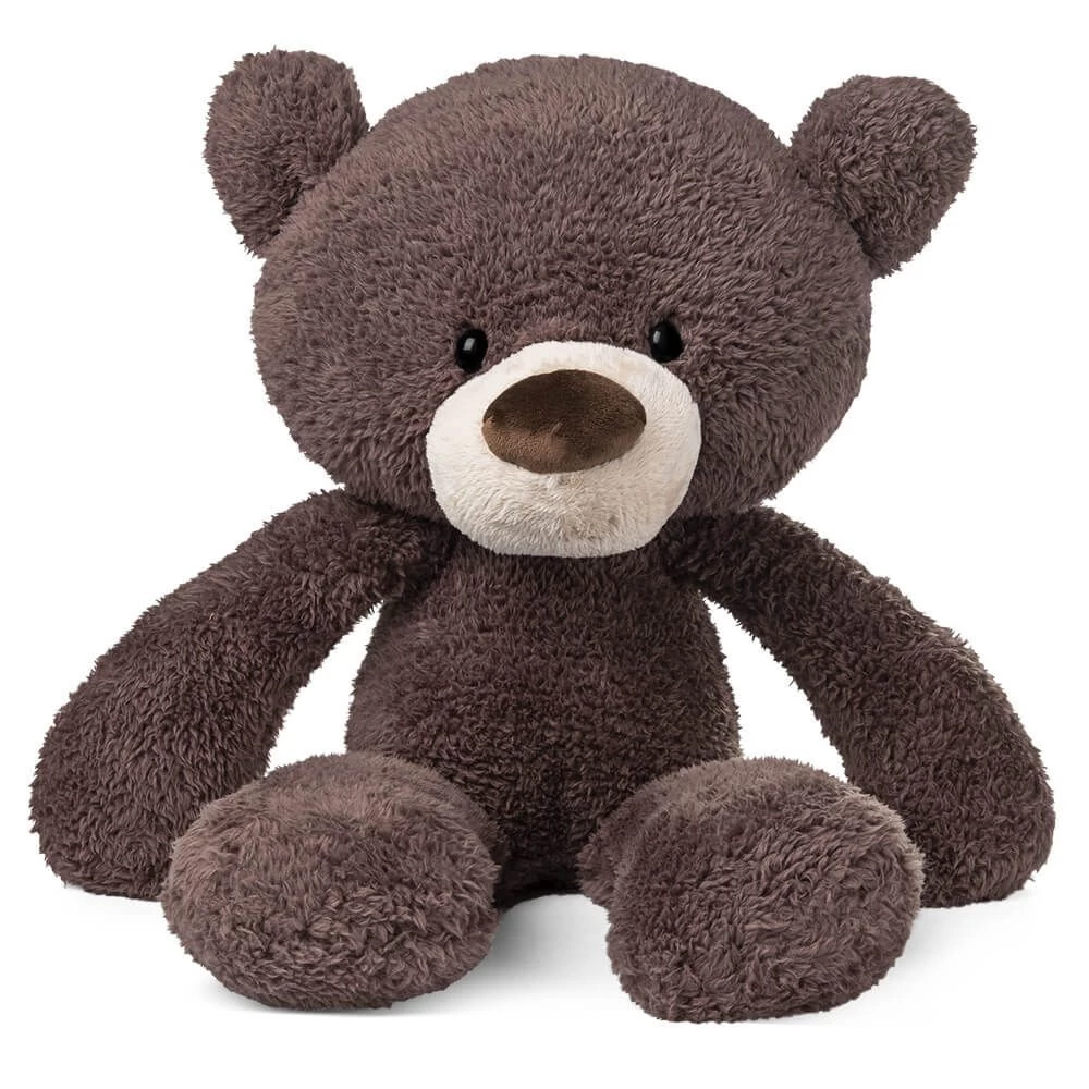 GUND Fuzzy Bear Plush Toy Extra Large 61cm Chocolate 4 GUND Fuzzy Bear Plush Toy Extra Large 61cm Chocolate - Image 2