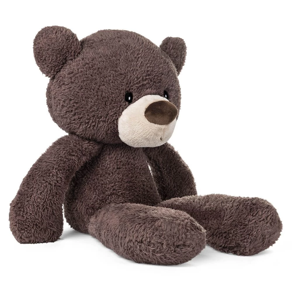 GUND Fuzzy Bear Plush Toy Extra Large 61cm Chocolate 6 GUND Fuzzy Bear Plush Toy Extra Large 61cm Chocolate - Image 4