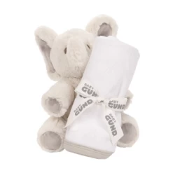 GUND Baby Flappy The Elephant Blanket Gift Set 18cm