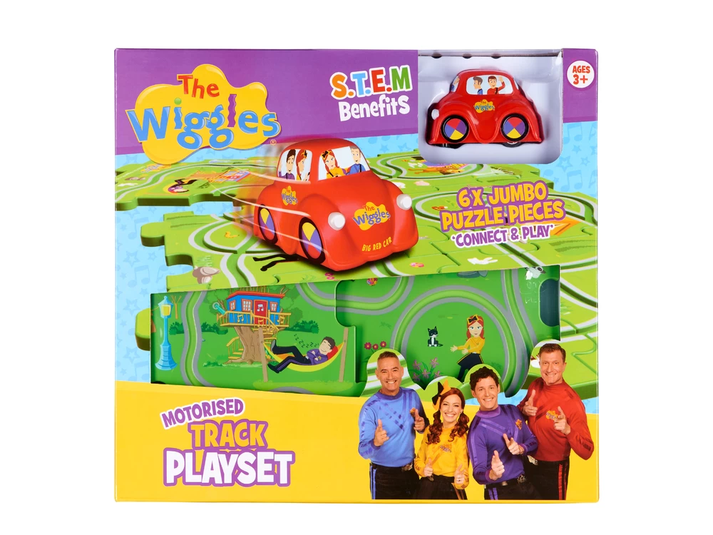 The Wiggles Motorised Track Puzzle Playset STEM Educational Toy 3 The Wiggles Motorised Track Puzzle Playset STEM Educational Toy