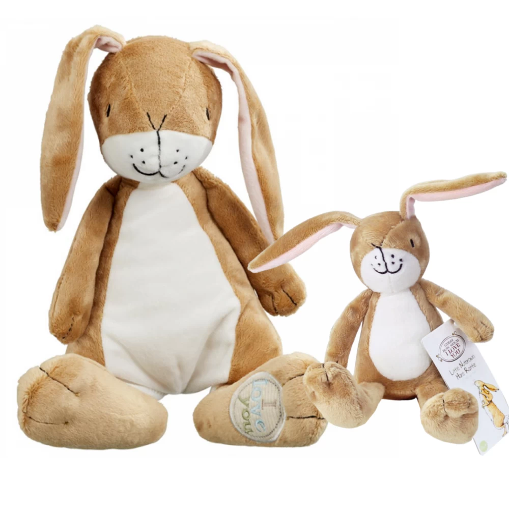 Large Nutbrown Hare & Little Nutbrown Hare Plush Toy Pack 3 Large Nutbrown Hare & Little Nutbrown Hare Plush Toy Pack