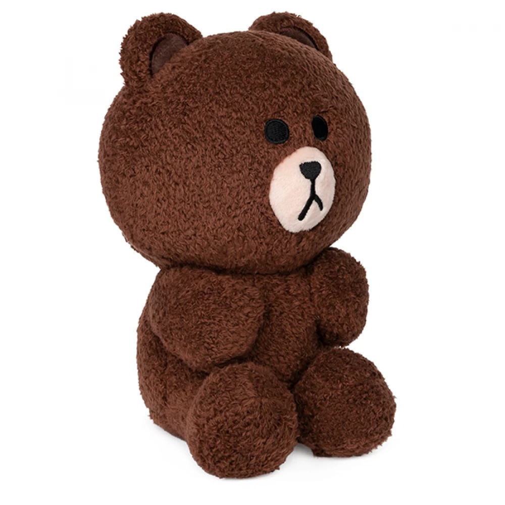 Line Friends Bear Plush Toy Brown 18cm 4 Line Friends Bear Plush Toy Brown 18cm - Image 2