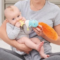 GUND Baby Tinkle Crinkle Birdie Play Together Toy Orange -Toy Sale Shop JAS0548 3