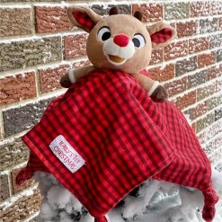 Rudolph The Red Nosed Reindeer Baby Comfort Blanket Toy 7 Rudolph The Red Nosed Reindeer Baby Comfort Blanket Toy -Toy Sale Shop JAS0584 2