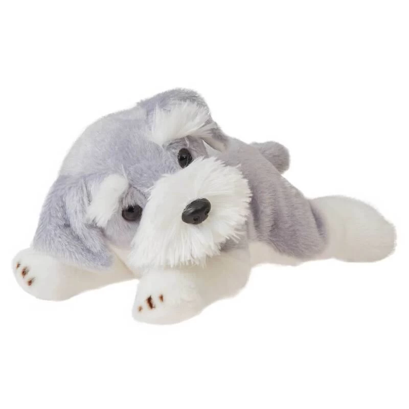 Cuddlimals Dog Stella Schnauzer Lying Plush Toy 25cm 3 Cuddlimals Dog Stella Schnauzer Lying Plush Toy 25cm