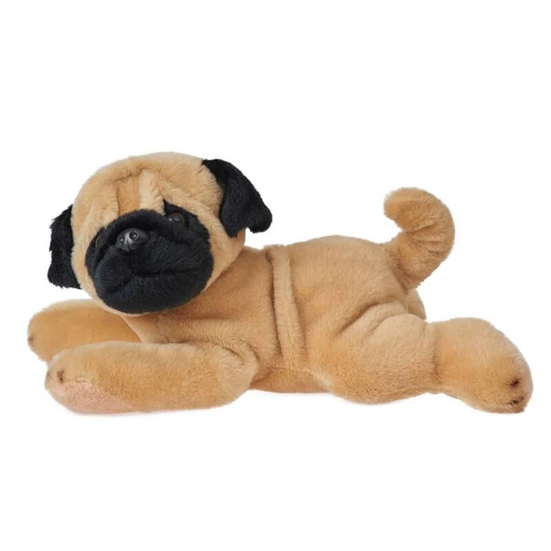 Cuddlimals Dog Henrick Pug Lying Plush Toy 25cm 3 Cuddlimals Dog Henrick Pug Lying Plush Toy 25cm