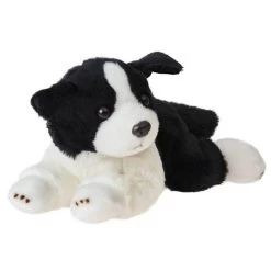Cuddlimals Dog Tilly Border Collie Lying Plush Toy 25cm -Toy Sale Shop JAS0827 1