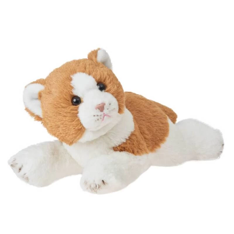 Cuddlimals Cat Leo Ginger Lying Plush Toy 25cm 3 Cuddlimals Cat Leo Ginger Lying Plush Toy 25cm