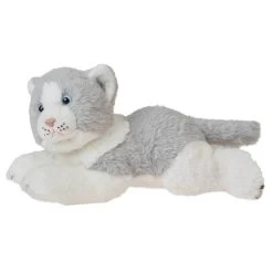 Cuddlimals Cat Griffin Grey Lying Plush Toy 25cm -Toy Sale Shop JAS0831 1