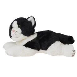 Cuddlimals Cat Rex Black Lying Plush Toy 25cm -Toy Sale Shop JAS0832 1