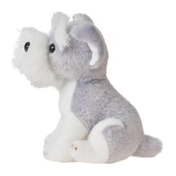 Cuddlimals Dog Stella Schnauzer Seated Plush Toy 15cm -Toy Sale Shop JAS0834 1