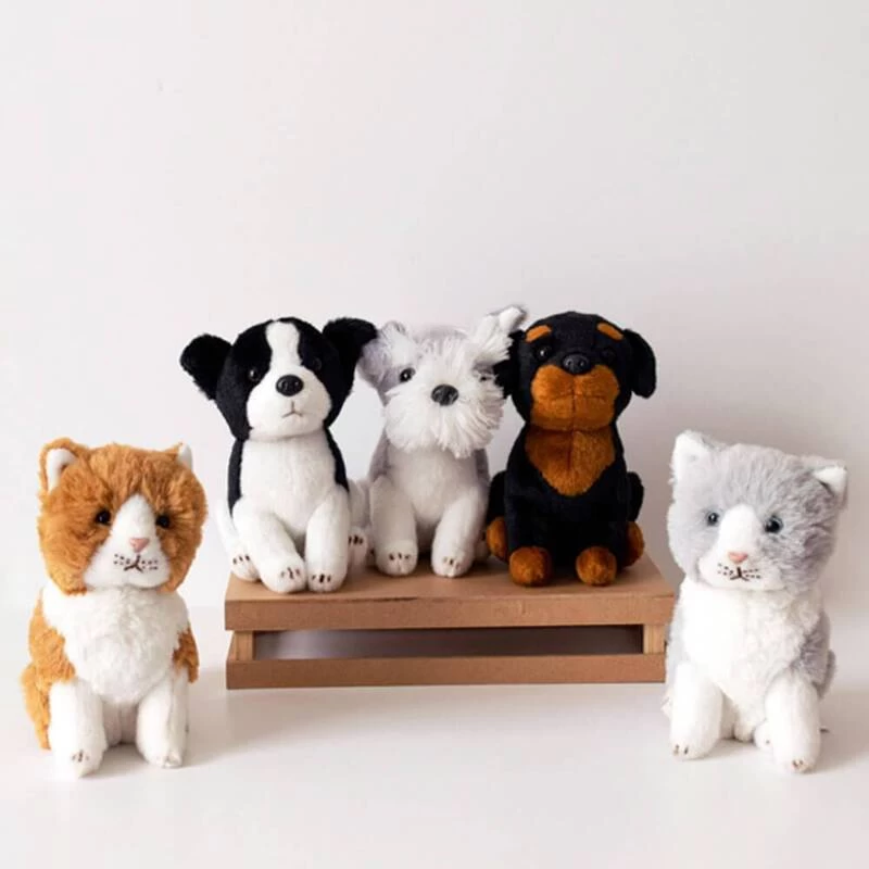 Cuddlimals Dog Tilly Border Collie Seated Plush Toy 15cm 5 Cuddlimals Dog Tilly Border Collie Seated Plush Toy 15cm - Image 3