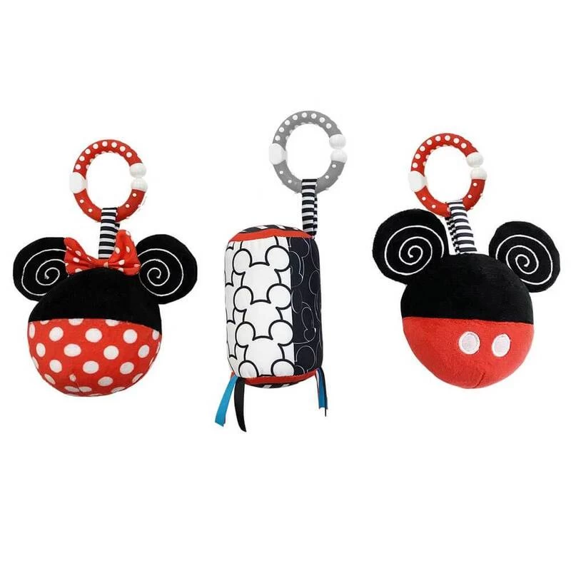 Disney Baby Mickey & Minnie Developmental Hanging Toy 3 Pack 4 Disney Baby Mickey & Minnie Developmental Hanging Toy 3 Pack - Image 2