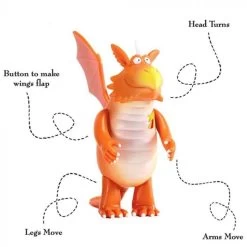 Zog Dragon Toy Figure Orange -Toy Sale Shop JAS2007 2