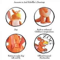 Zog Dragon Interactive Talking Toy Figure Orange -Toy Sale Shop JAS2008 5