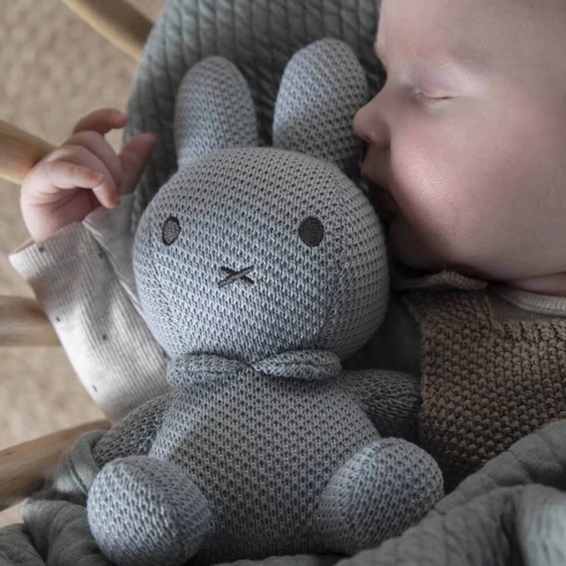 Miffy Knitted Green Plush Toy Small 20cm 3 Miffy Knitted Green Plush Toy Small 20cm - Image 2