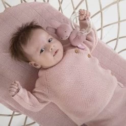 Miffy Ribbed Pink Ring Rattle 8 Miffy Ribbed Pink Ring Rattle -Toy Sale Shop JAS2071 2