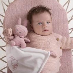 Miffy Ribbed Pink Cuddle Blanket -Toy Sale Shop JAS2072 2