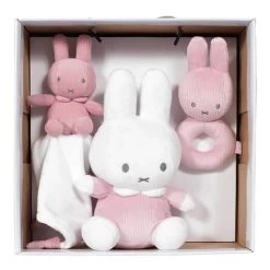 Miffy Ribbed Pink Baby Boxed Gift Set 3 Pack -Toy Sale Shop JAS2074 1