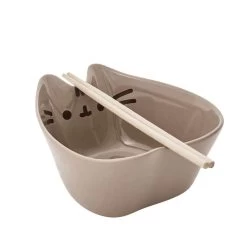 Pusheen The Cat Ramen Bowl & Chopstick Set