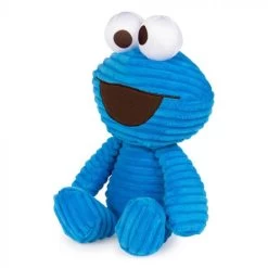 Sesame Street Cookie Monster Cuddly Corduroy Plush Toy 28cm -Toy Sale Shop JAS2134 1